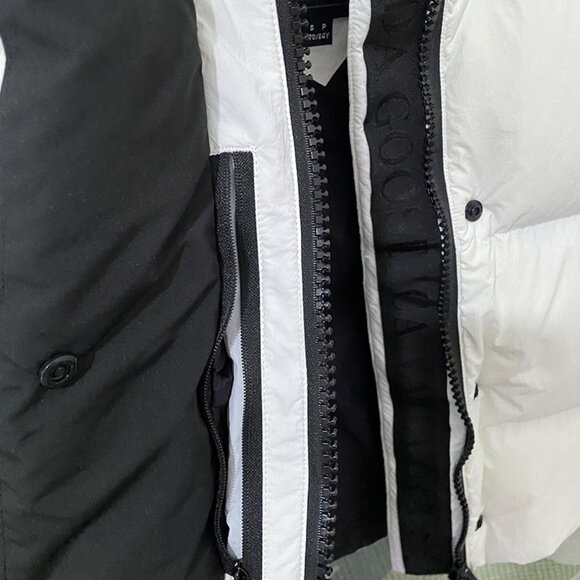 Canada Goose White Down Jacket - Picture 6 of 11